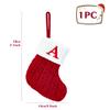 Christmas Alphabet Knitting Socks Christmas Gift Packing Bags Christmas Decorations For Home 2025 Navidad Xmas Tree Ornaments