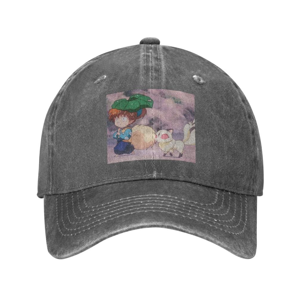 Anime Inuyasha Shippo Jeansstoff Kappe Lässige Baseballkappen Verstellbare Mütze Sommer Unisex Baseballkappen
