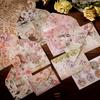 Mini Small Envelope Set, Memory Song Series, Exquisite Collage, Handmade Tent Decoration Materials, 8 Pieces In Total