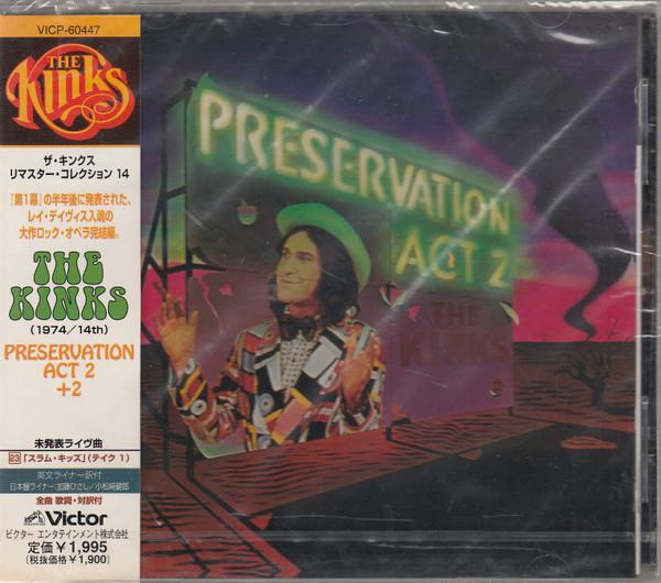 

CD KINKS - Preservation Dai 2 Maku +2 VICP60447 Victor 1998 Japan ObiRock Used