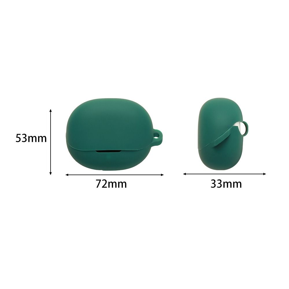 Anti-fall Earphone Case Silicone Dustproof Headphone Protective Case Shockproof Anti Scratch for QCY MeloBuds N20