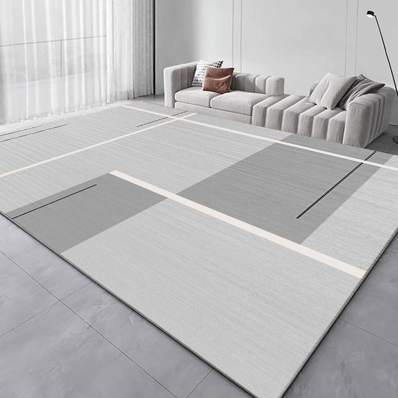 Nordic Style Living Room Carpet Bedroom Bedside Mattress Large Area Full Crystal Velvet Carpet