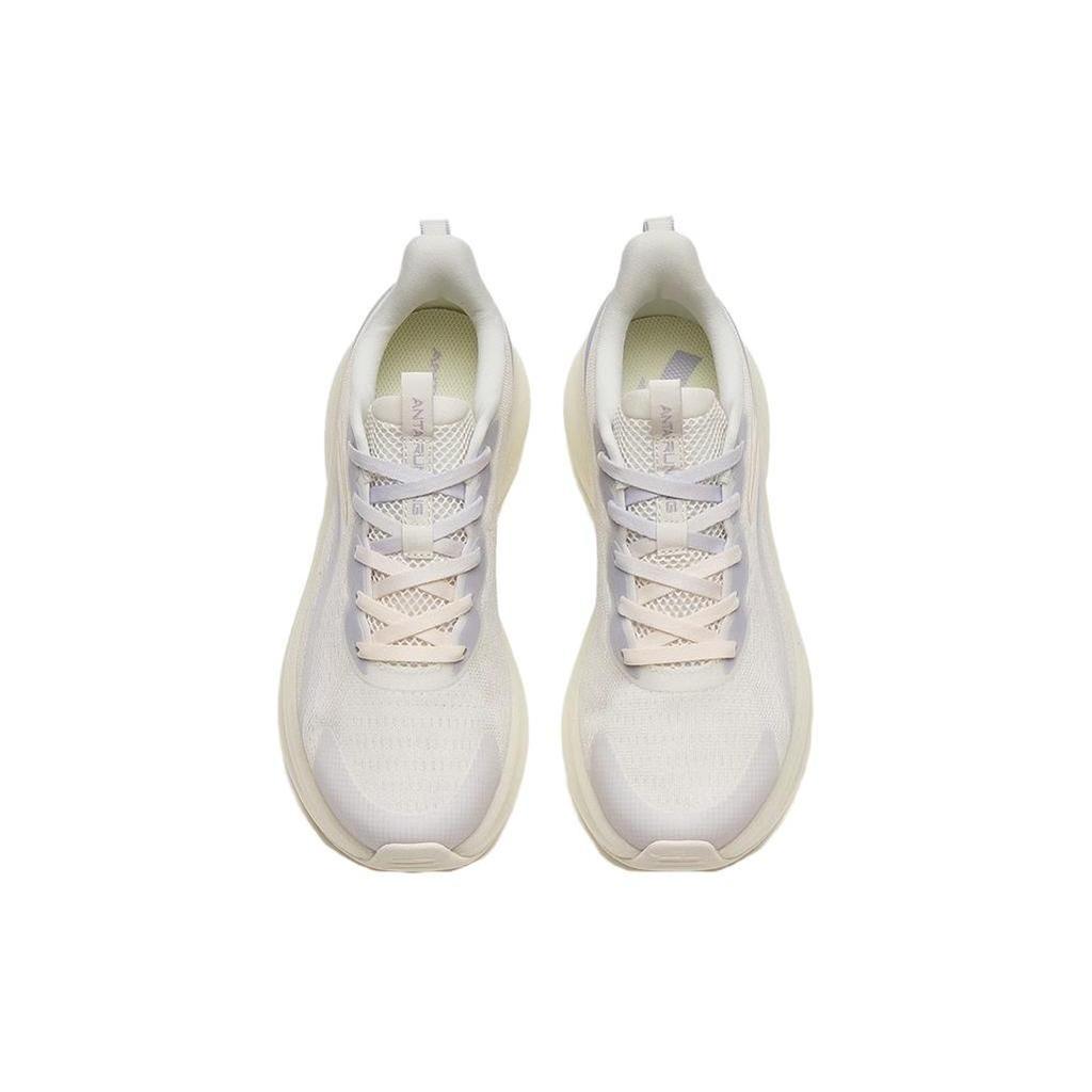 Anta Comfortable Slip Resistant Abrasion Resistant Low top Running Shoes Women's Purple White 122325521-1