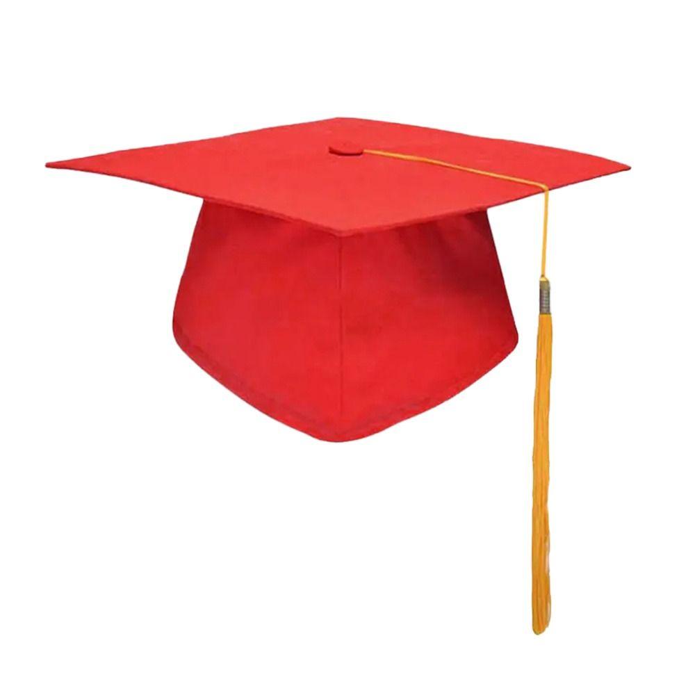 Degree Ceremony Graduation Hat 2024 Graduation Party Supplies Unisex University Academic Hat