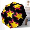 1pc Starry Pattern Automatic Folding Umbrella, Portable & Foldable Design with 8 Ribs, Casual Outdoor Accessory Yy250729089