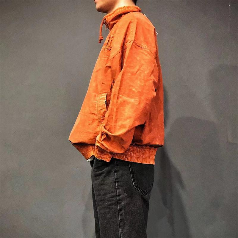 Jordan Sport DNA Half-Zip Drawstring Jacket Men Outerwear Brown DA7166-220