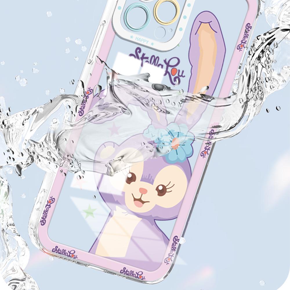 Shockproof Cartoon StellaLou Duffy Gelatoni ShellieMay Crystal Case Full Cover Camera Protection Transparent Soft Phone Casing for Samsung