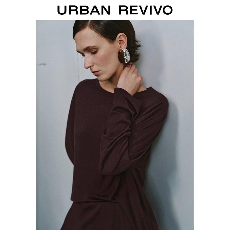 UR Urban Collection Women's Minimalist Crew Neck T-Shirt