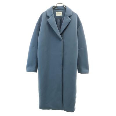PUBLIC TOKYO made in Japan Mantel GRÖSSE FREE Blau-Grau Damen Gebraucht
