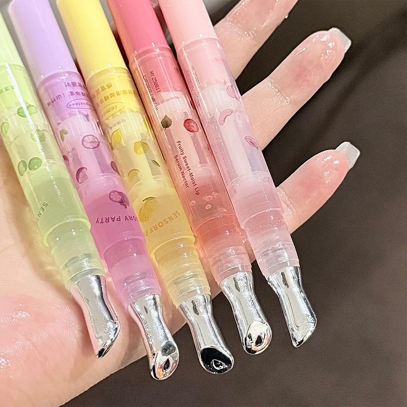 8- flavor Lip Moisturizing essence, moisturizing and hydrating, preventing dryness and cracking, and reducing lip lines
