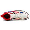Mizuno Court Cl Mid Synthetic Leather Wrap Non-Slip Wear-Resistant Breathable High-Top Sneakers Unisex Sneakers White Red Blue D1GH212604