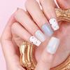 Wearable Gels Nails Stickers French Styles Nails Art Stickers Nails Polish Wraps Cured Gels Nails Strips
