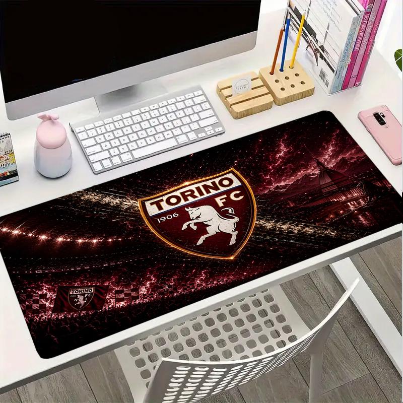 Football Torino Design Mouse pad, Gaming Mouse Pad, keyboard pad, Desk Decor for computer notebook Fan Gift Birthday Gift