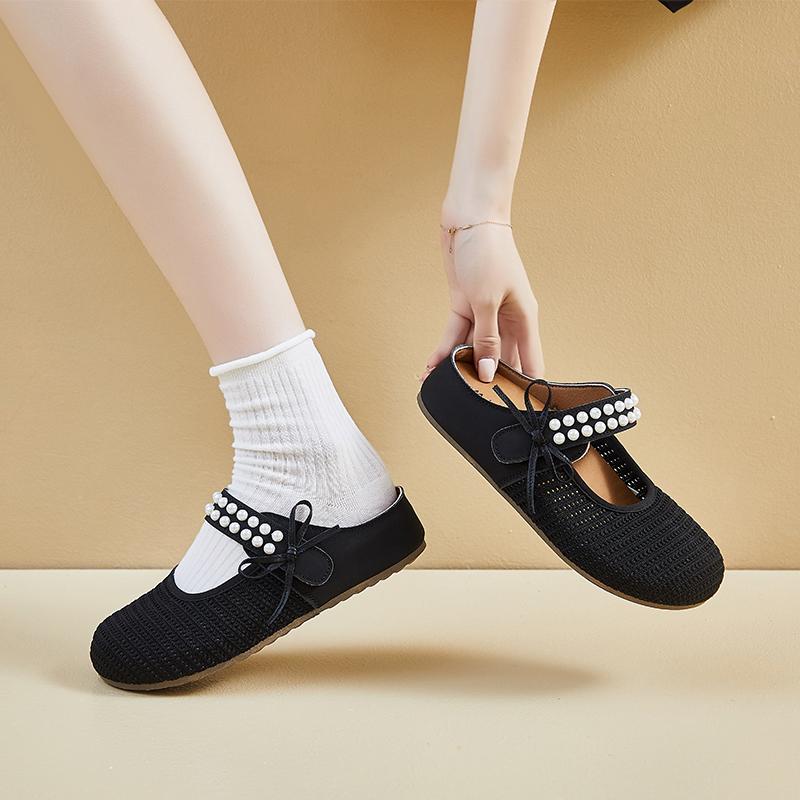 Fashion 2025 New Fashionable Breathable Thick Bottom Slip-On Sandals Mesh Upper Summer Head Cover Slippers Comfortable Sole