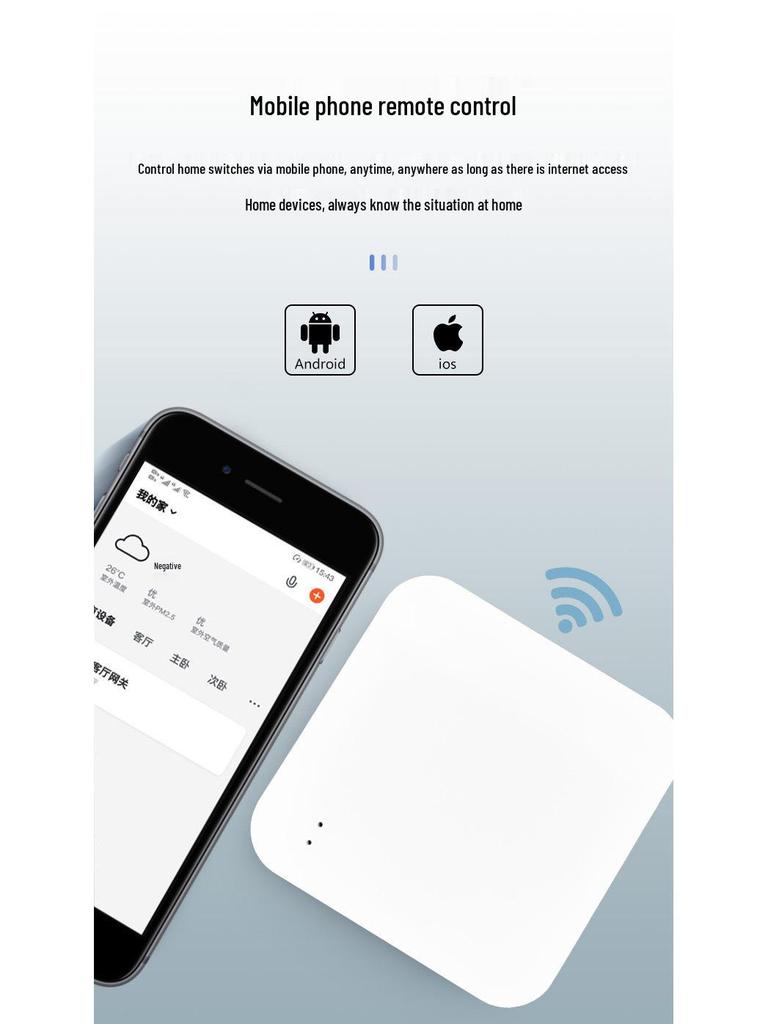 Brama eWeLink Zigbee z czujnikami ruchu, drzwi, temperatury, wilgotności, wody, przełącznikiem scen i włącznikiem/wyłącznikiem