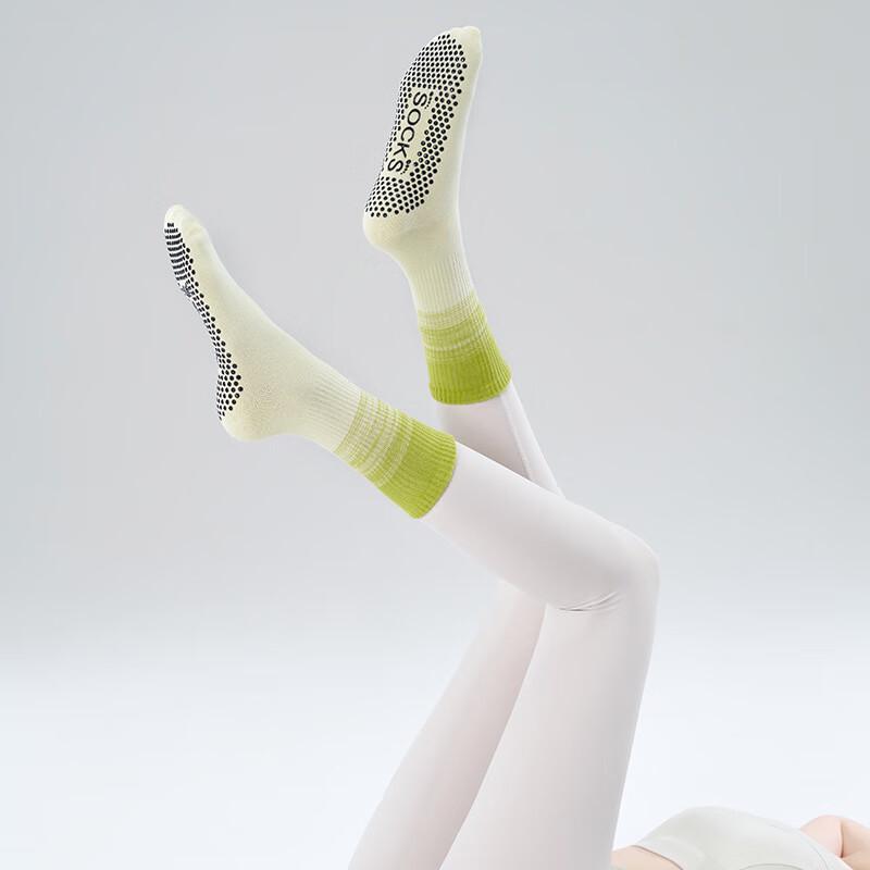 OEING Women's 2025 Gradient Non-Slip Pilates Yoga Socks
