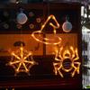 Halloween LED Lights Battery-Powered Ghost Pumpkin Hanging Party Lights for Windows