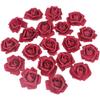 20 Pcs 7cm Foam Rose Head Artificial Flowers For Wedding Party Home Decor DIY Crafts Simulated Rose Accessories