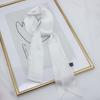 Foulard di Seta Raso Liscio Monocolore Stretta Fascia per Capelli Tocco Morbido Fascia per Capelli da Donna Sciarpa Accessorio di Moda