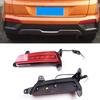 1 Pair Led Reflector Car Rear Bumper Light Brake Lights Rear Fog Lamp Signal Light For Hyundai Creta Ix25 2014 2015 2016 2017
