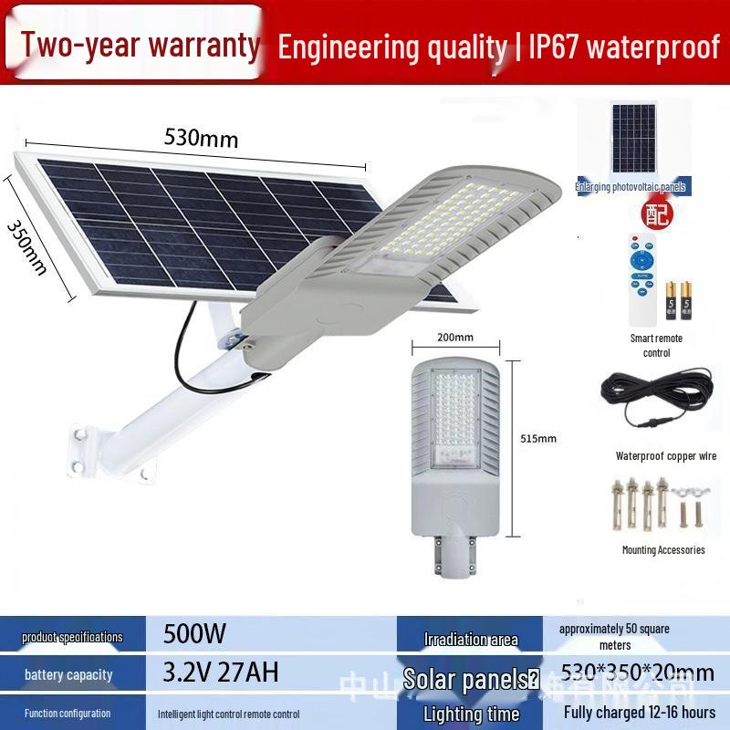 Super Bright High-Power Flying Eagle Solar Street and Courtyard Light