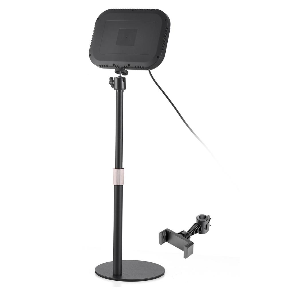 2 Packs Desktop LED Video Light Panel 12W Video Conference Light for Zoom Meeting 3000K 6500K Photography Fill Light