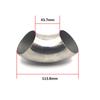 Aviation Grade Stainless Steel Elbow Fittings for Car Exhaust Systems