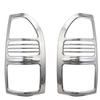 Chrome Car Accessories Tail Lamp Cover Trim Paste Style For Toyota Land Cruiser Prado FJ90 90 3400 1996 1997 1998 2000 2001 2002