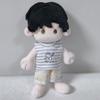 10cm Cotton Doll with Interchangeable Casual Sports Hoodie Outfit