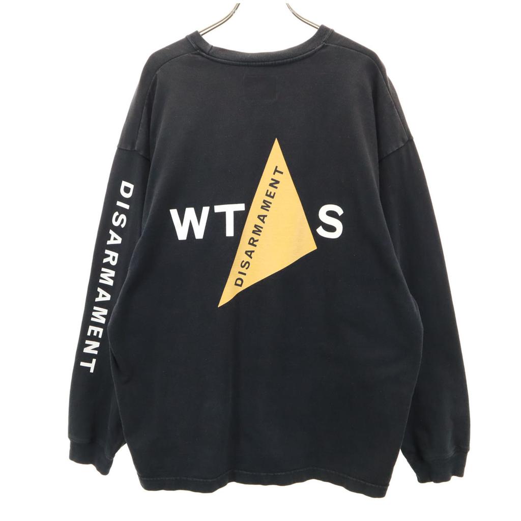 WTAPS made in Japan Long sleeve T-shirt 3 black Men's Used