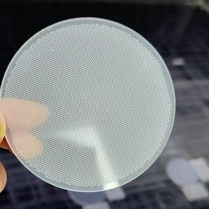 Silk-Screen Free Recessed LED Downlight Laser-Dotted Round Light Guide Plate