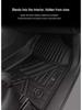 Odorless Waterproof TPE Floor Mats for 2015-2024 Toyota Hilux Pickup, LHD/RHD