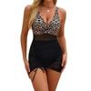 Womens One Piece Swimsuit With Mesh Panel High Elasticity Solid Color Swimwear Pool Beach Swimming
