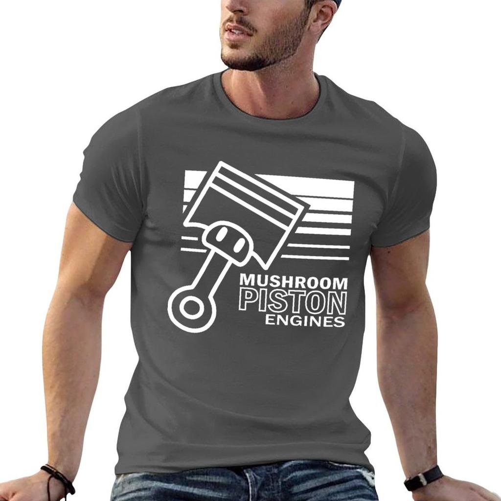 Mushroom Piston Engines TShirt g man t shirts for men man tshirt TShirt