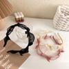 Fashion Bow Knot Headband Princess Temperament Simple Headdress Lace Mesh Hairband for Women Girls Hair Hoop Hair Accessory