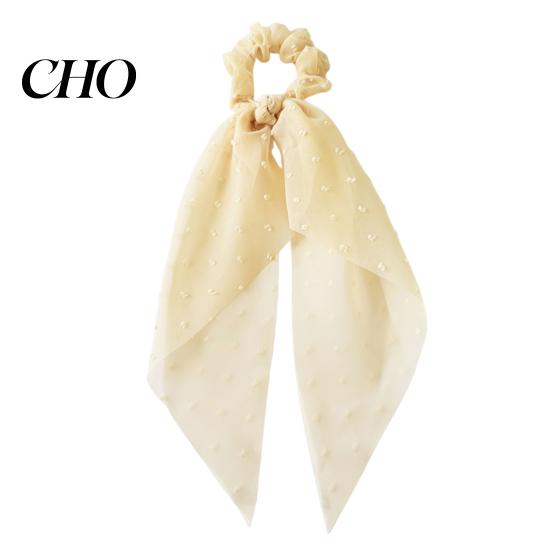Comfortable Ponytail Holder Hair Tie High Elasticity Bow Ribbon Design Lightweight Yarn Rope Versatile Accessory