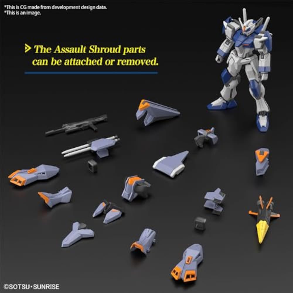 HG Mobile Suit Gundam SEED FREEDOM Duel Blitz Gundam 1/144 scale color coded plastic model