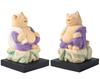 Cat Buddha, Cat God of Fortune, Hotei, Sculptor supervised by Butsya Sakai, Seven Gods of Fortune, Maneki-neko, Maneki-neko Figurine (NB7 Hotei)