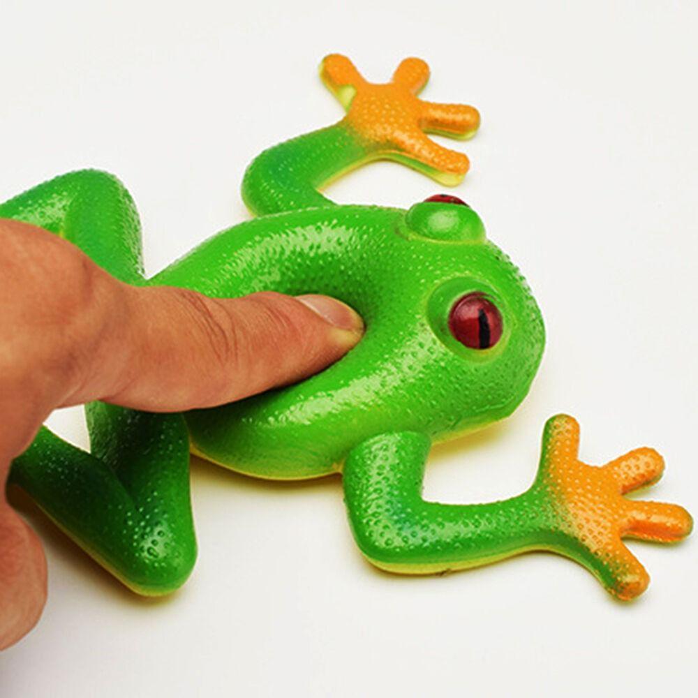 

15*15cm for Toddlers Tricky Toy Sensory Play Decompress Frog Toys Simulation Frog Model Fake Frog Frog