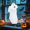 Halloween Hanging Ghost Decoration Spooky Flying Pirate Ghost Holding Pumpkin/Bat/Spider for Indoor And Outdoor Tree Decor