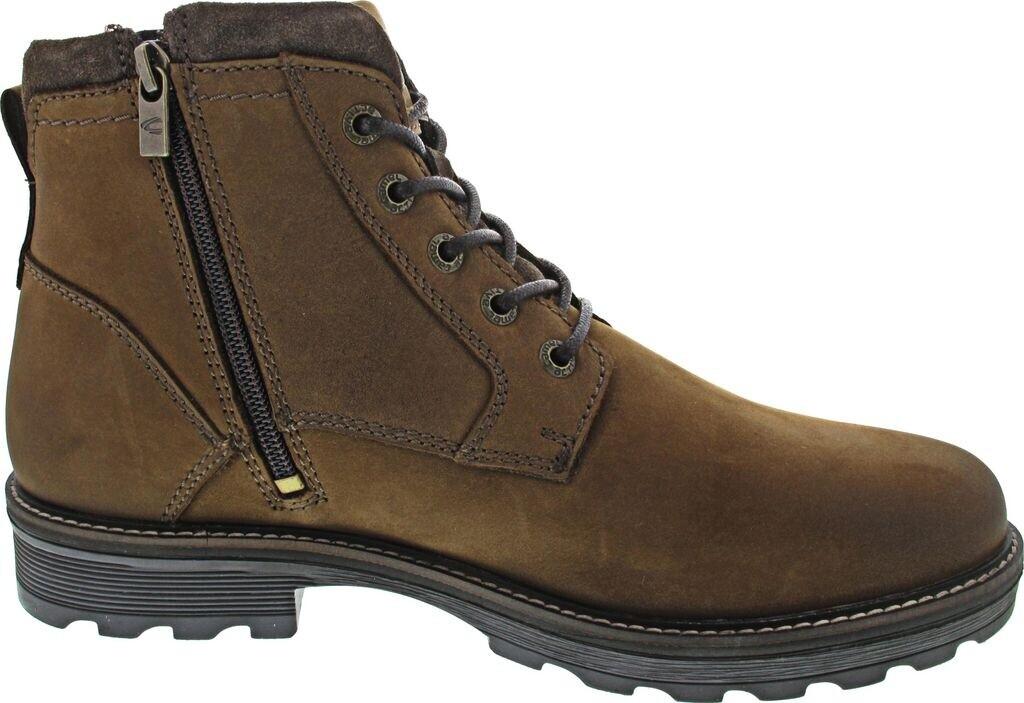 Camel Active Lace-up Boots In Chocolate Color