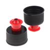 5/10PCS 28mm Reusable Wax Bottle Pull Top Caps for Car Care Portable Leakproof Tire Shine Dispenser Travel Detailing Kit