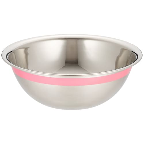 

Endo Shoji Commercial TKG Bowl, 18cm, Pink, 18-8 Stainless Steel with Antibacterial Baked Finish, Made in Japan, ABC8813