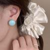 Silver Needle Color Steamed Bread Doudou Earrings Dopamine Unique Beautiful Sweet Earrings Spring Earrings Premium Sense Wholesale