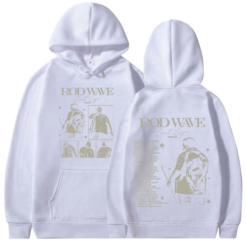 Rod Wave Last Lap 2024 Tour Concert Hoodies Men's Women Clothing Hip Hop Fashion Hooded Oversized Sweatshirt Pullover Streetwear