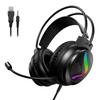 Xiaomi Gaming Wired Headset with 360° Rotating Microphone and RGB Lighting, Designed Specifically for Internet Cafes and Gaming