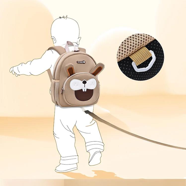 Baby Kindergarten Schoolbag for Children Boys Girls 1-3 Years Old Cartoon Animal Backpack Cute Mini Lightweight Kids Backpack