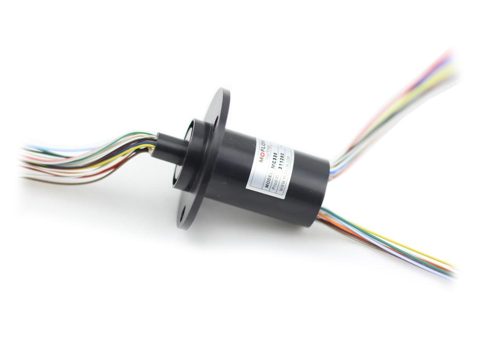 Miniature Slip Ring: 360° Rotating Conductive Connector
