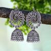 Earrings for Women Fashion Jhumka Oxidised Silver Earrings for Women Combo Chandbali Pearl Chandbali Stylish Jhumkas
