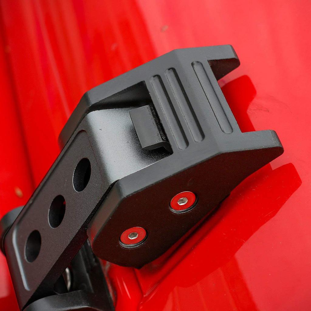 Solid Steel Locking Hood Catch Latche for Jeep Wrangler JK Rubicon Sahara Sport 2007- 2018 Accessories Black Chromium Styling